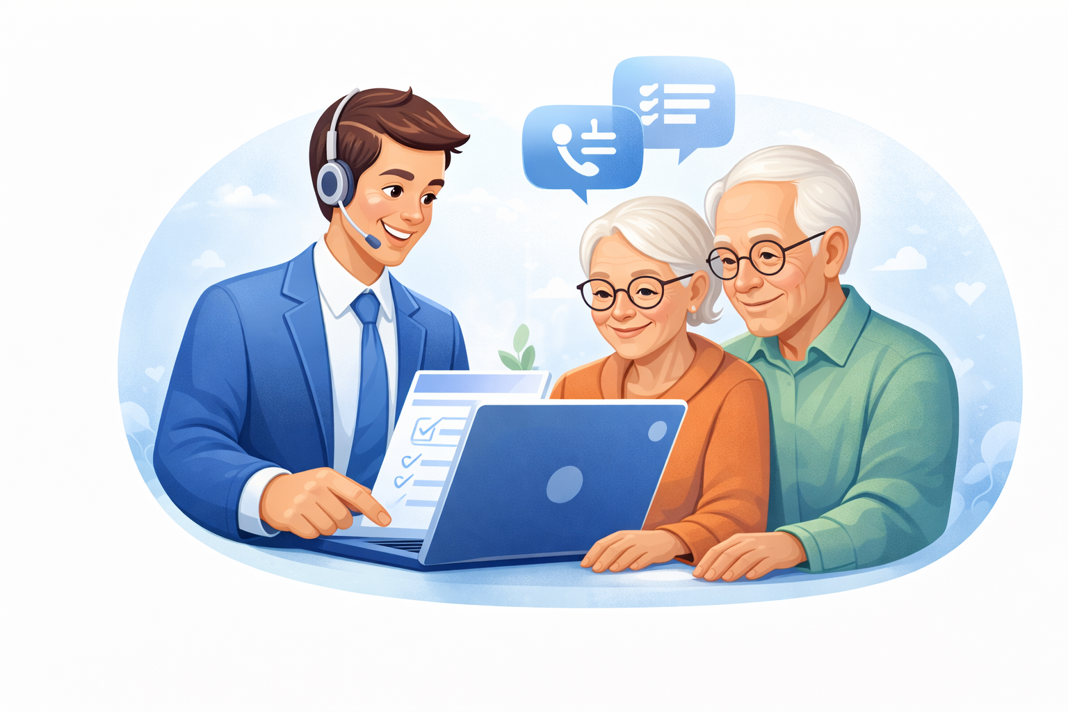 Helping individuals find assistance